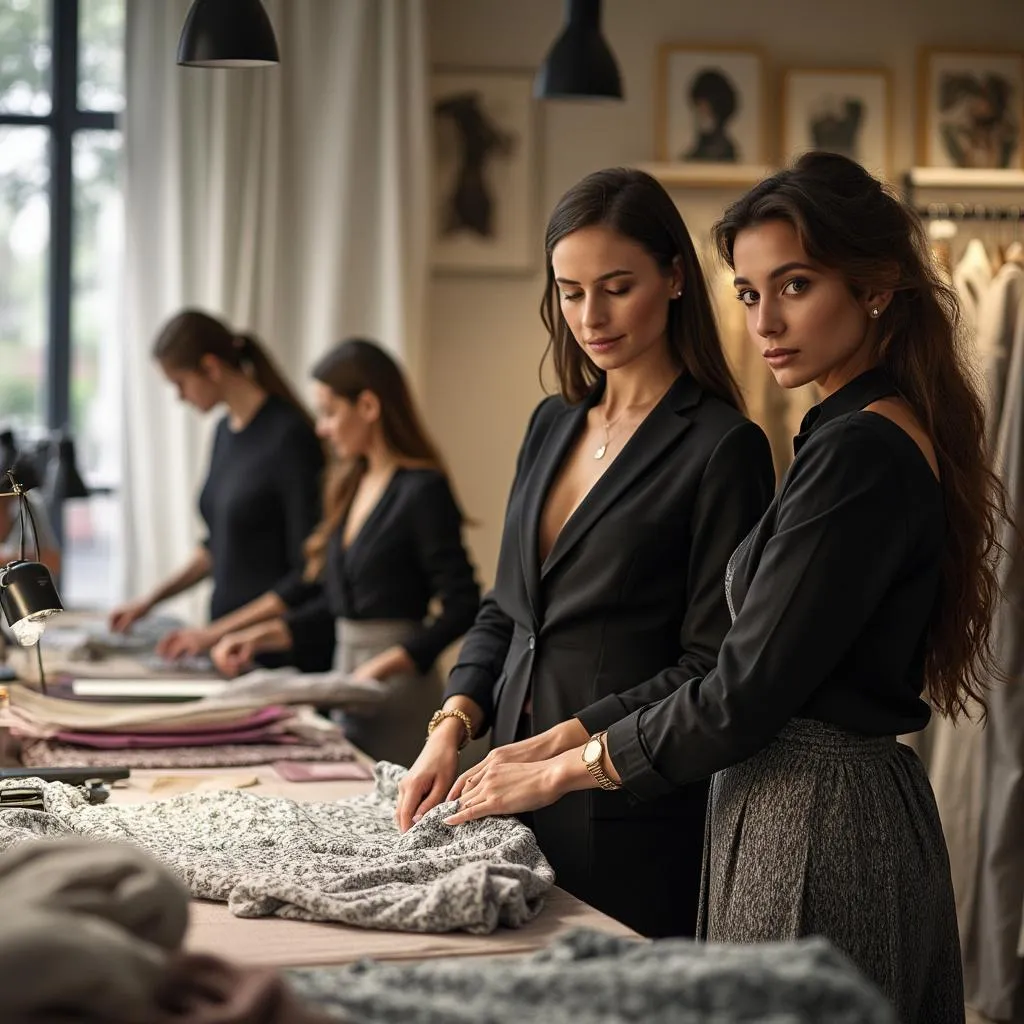 Módny ateliér s dizajnérmi
